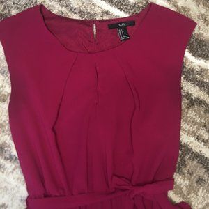 Wine color Dress
